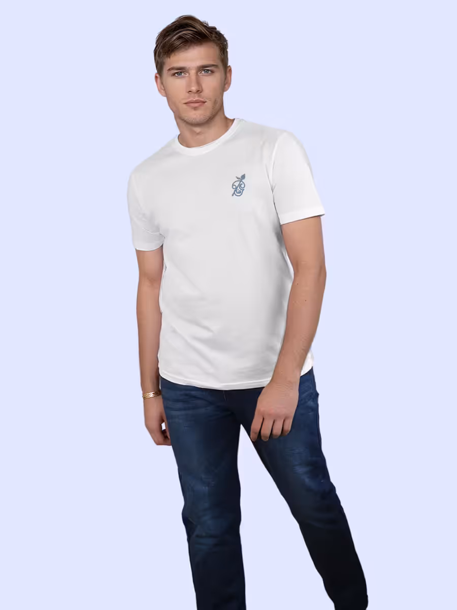 Om Minimal T-Shirt For Men - Half Sleeve