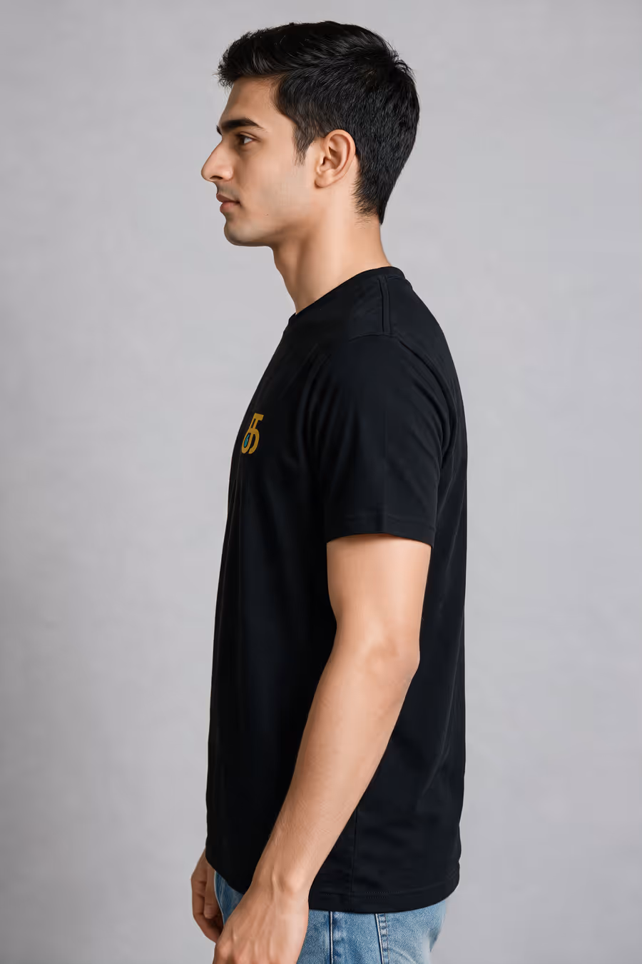 Ka Tamil Letter Pocket Print T-Shirt For Men - Half Sleeve
