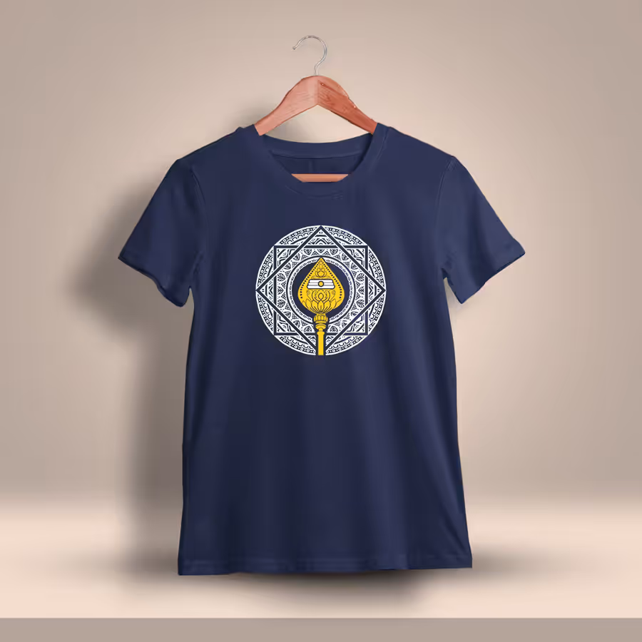 Vel God Murugan T-Shirt For Men - Half Sleeve