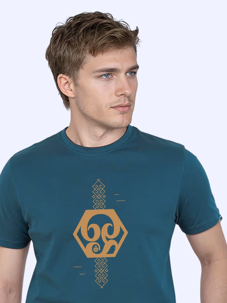 Om T-Shirt For Men - Half Sleeve