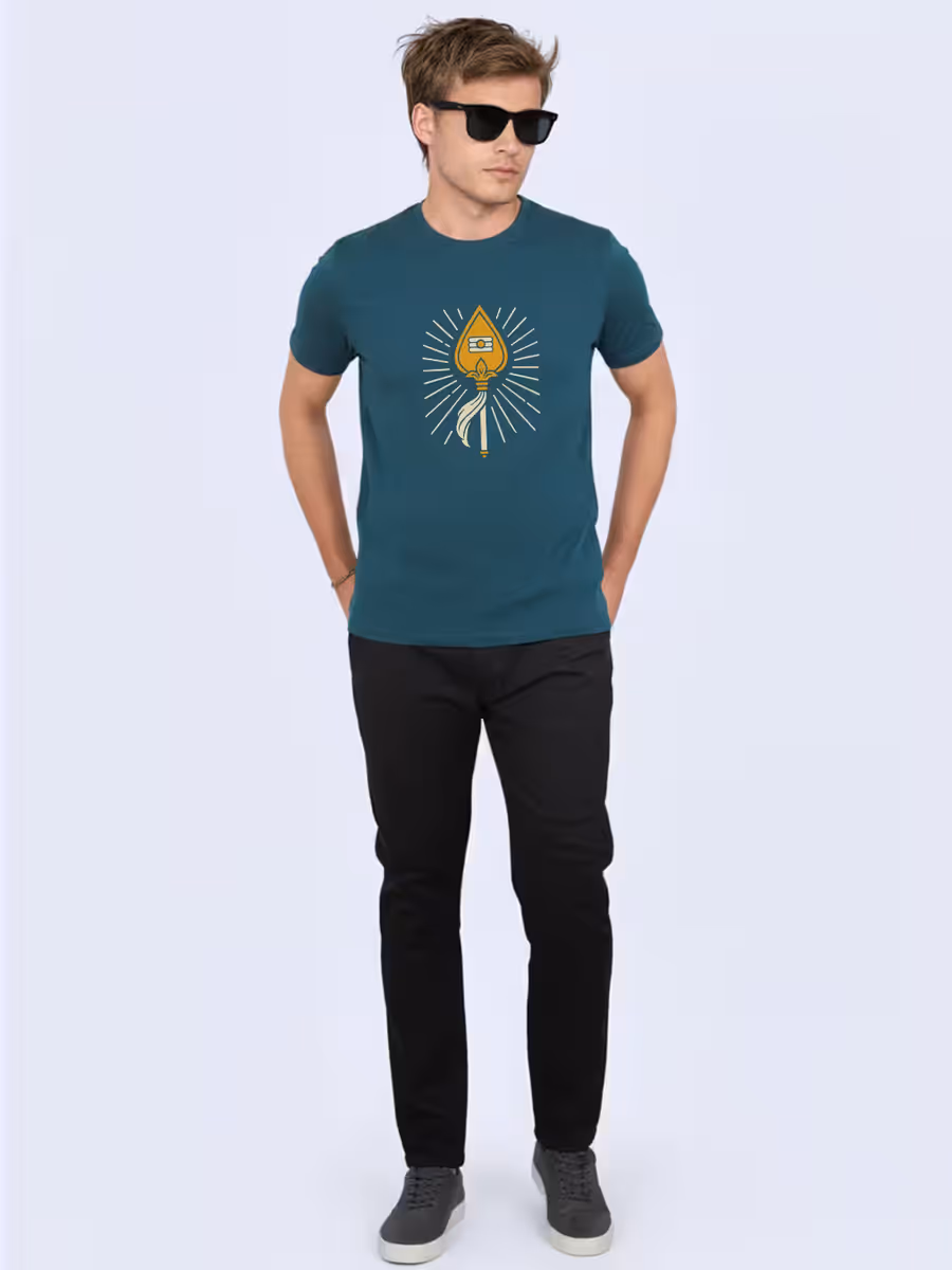 Vel T-Shirt For Men - Half Sleeve