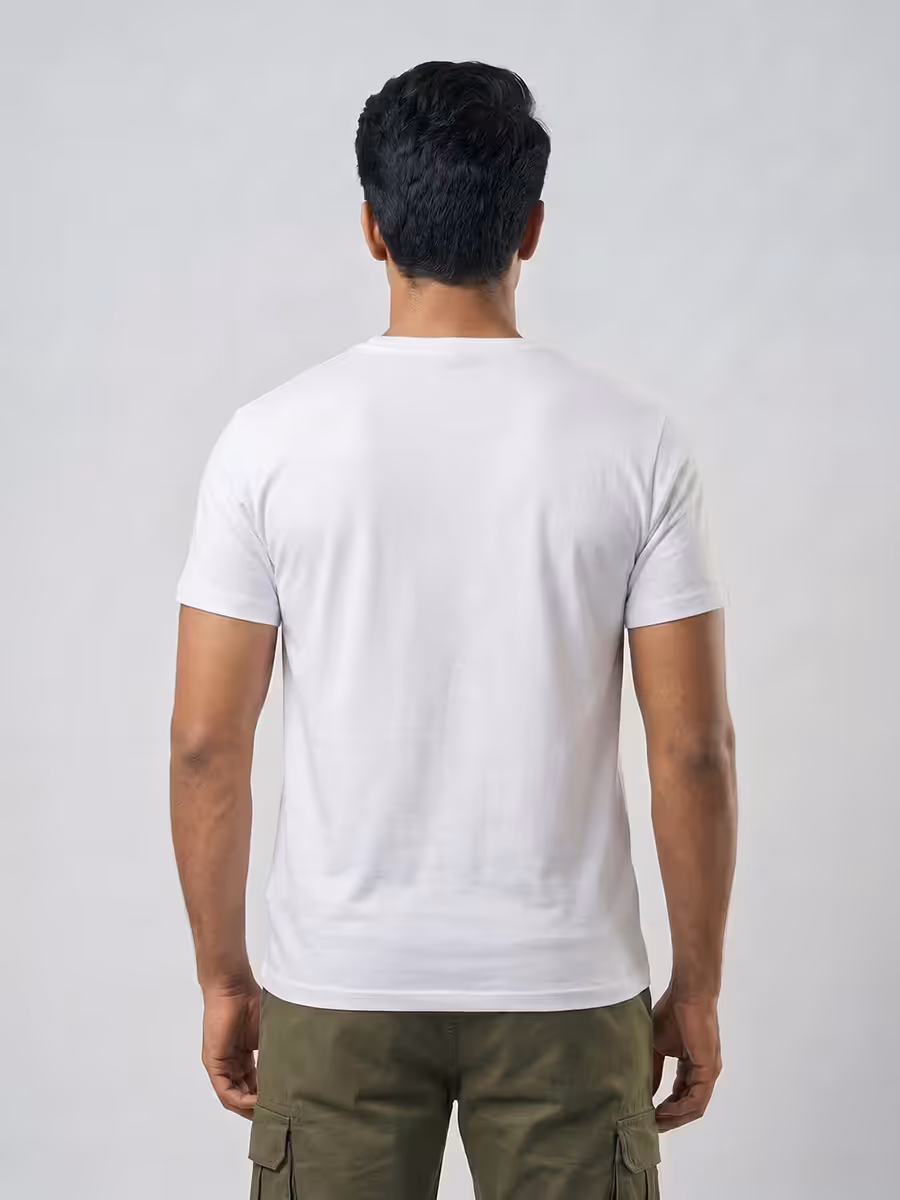 Aana Line art T-Shirt For Men - Half Sleeve