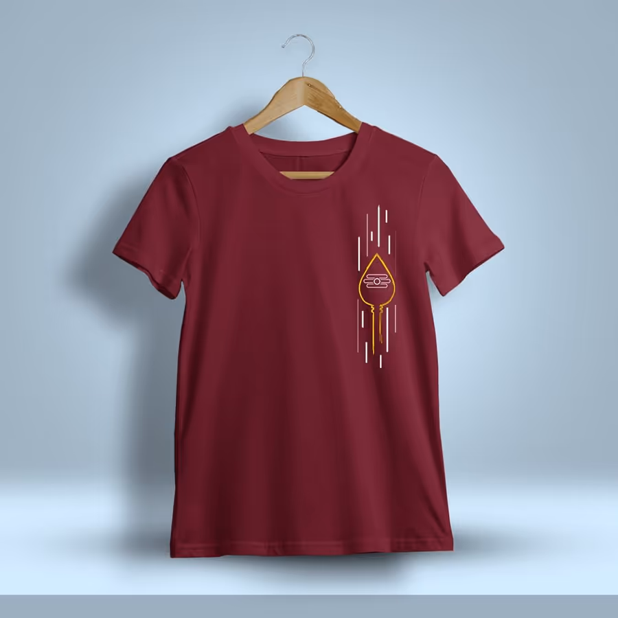 Vel Pocket Print God Murugan T-Shirt For Men - Half Sleeve