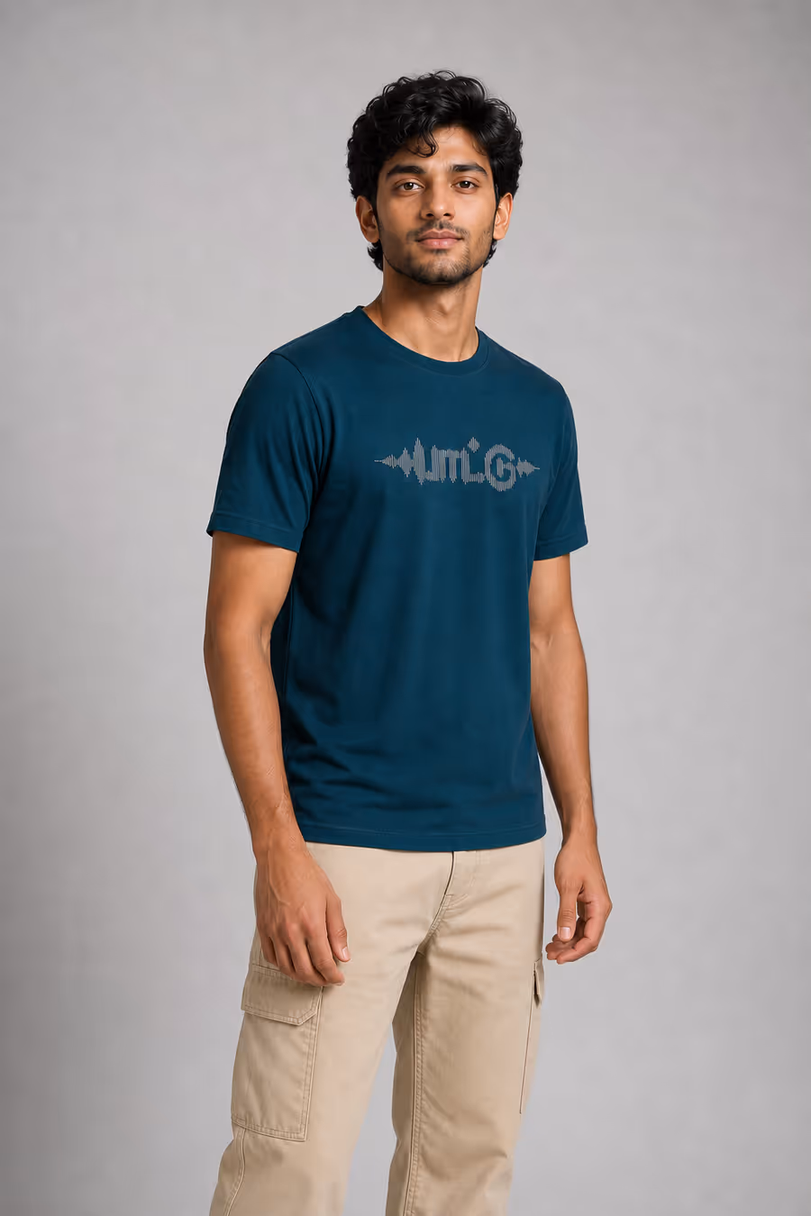 Paattu Tamil Soundwave T-Shirt For Men - Half Sleeve