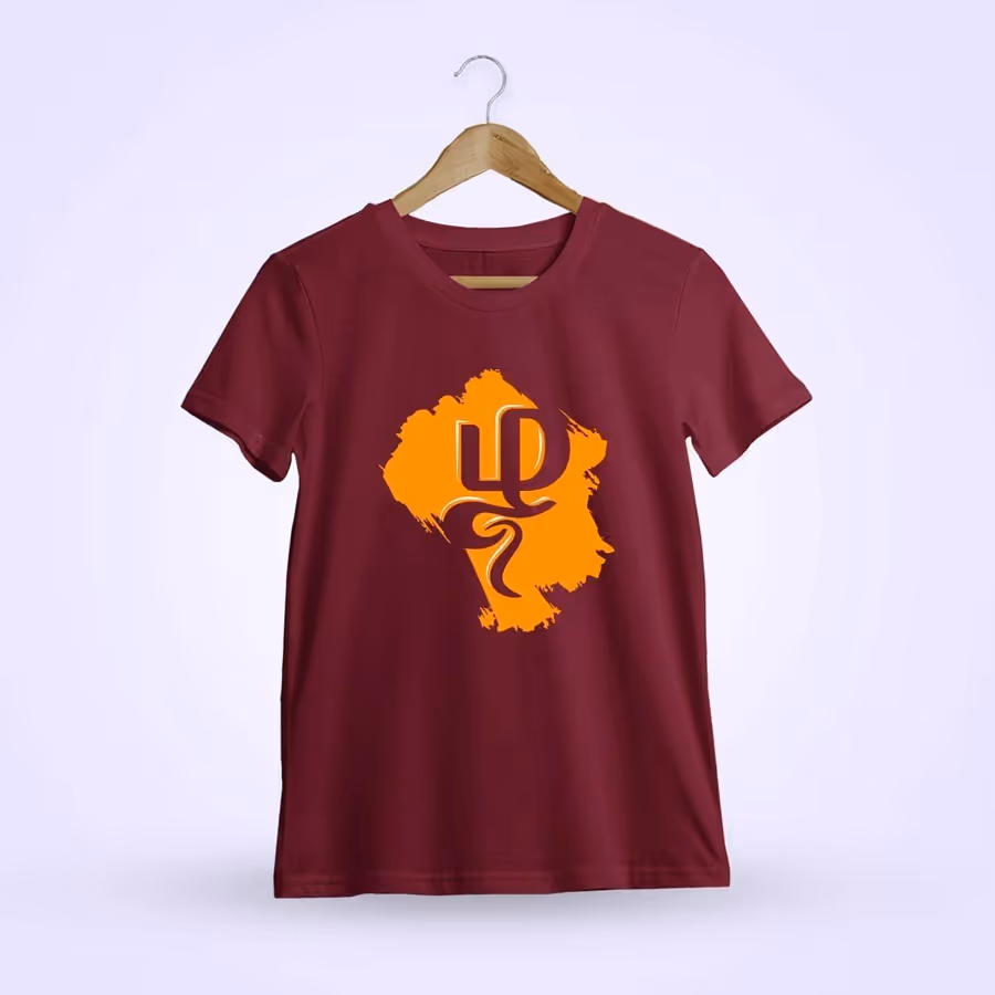 Zhagaram Maroon T-Shirt